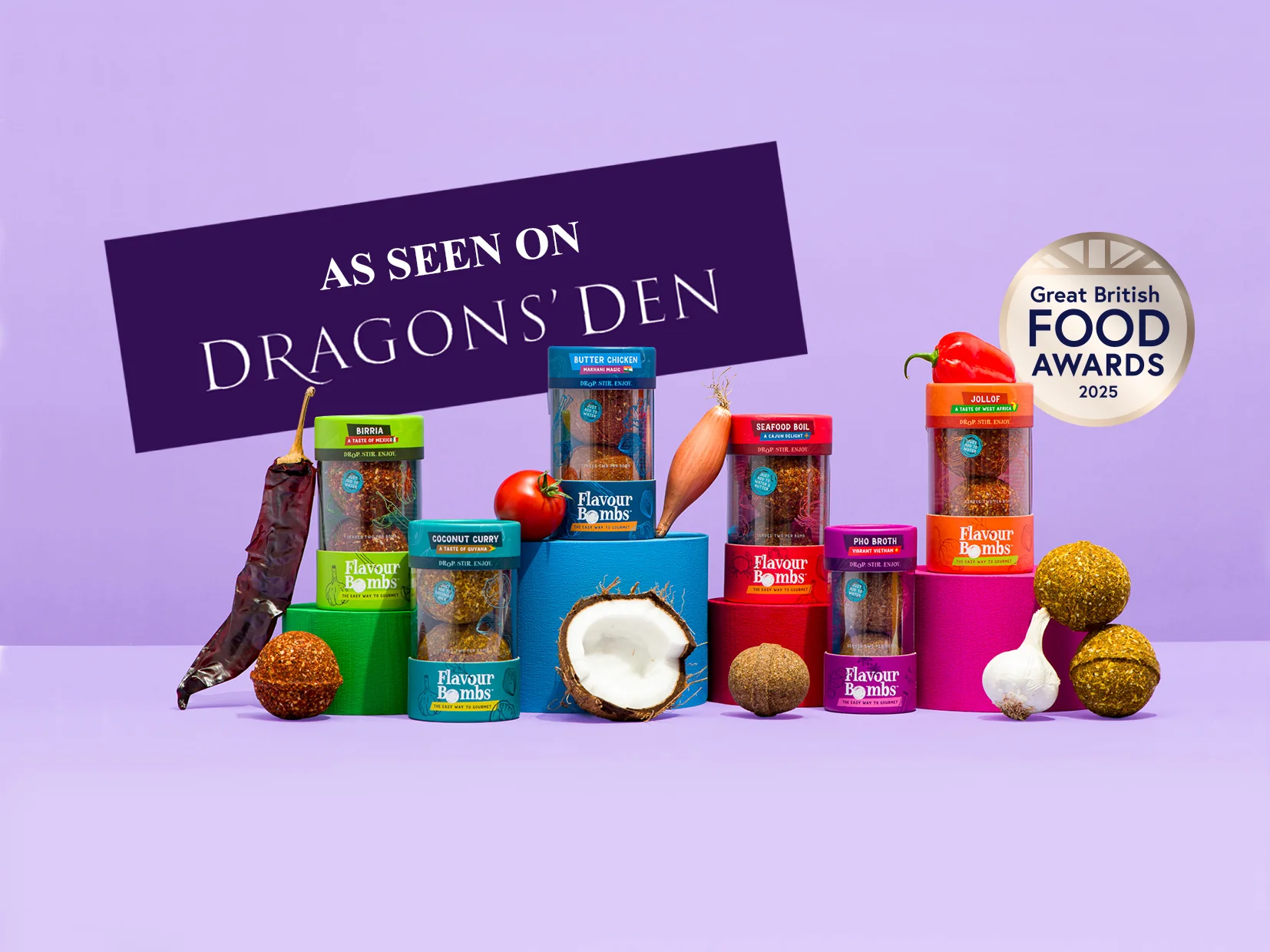 Explosive Gourmet Flavours for Everyone